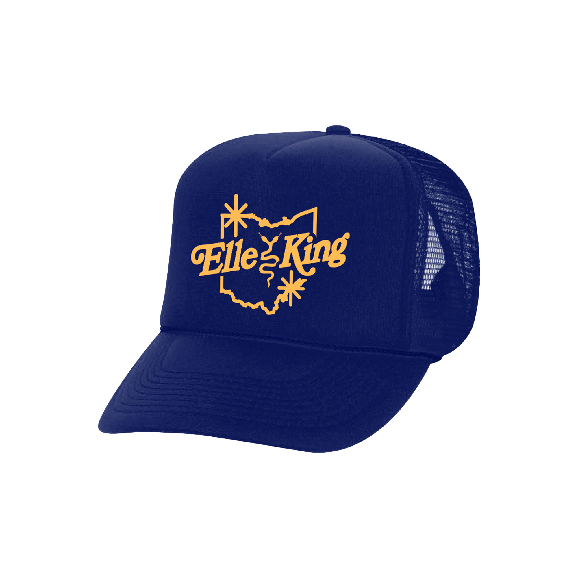 Elle King Blue Trucker Hat