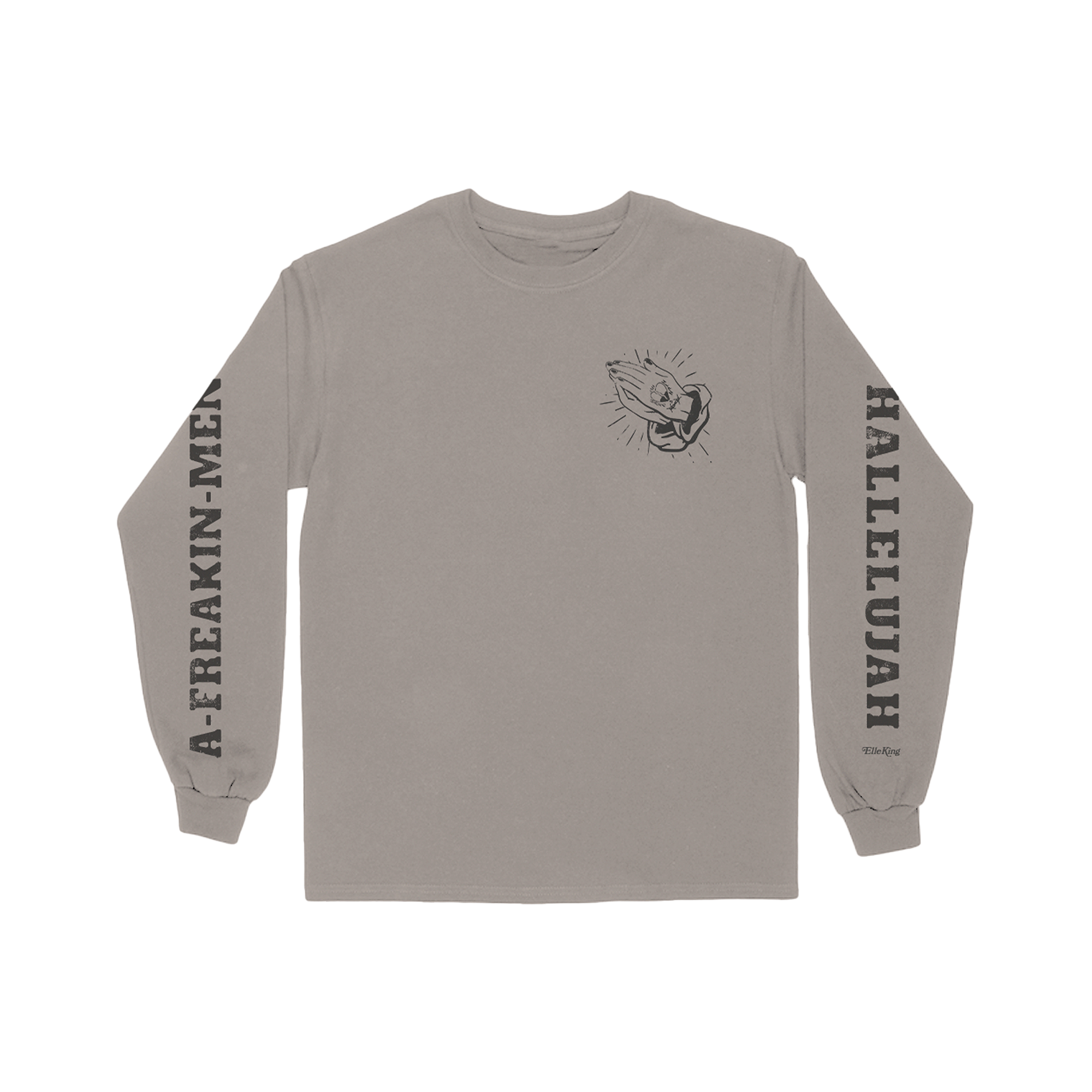 Hallelujah Grey Long Sleeve
