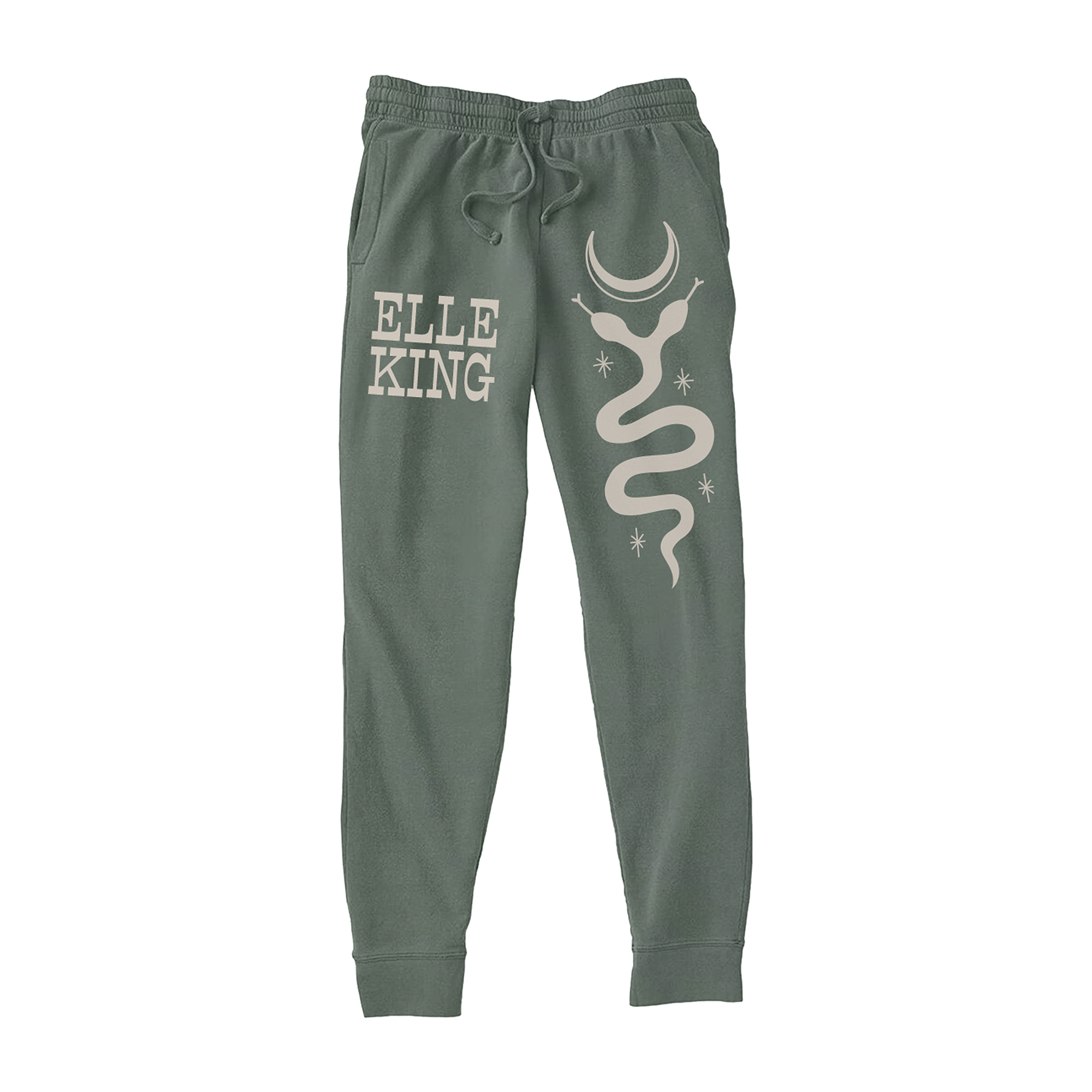 Hard & Mean Snake Green Sweatpant